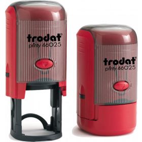 Trodat 46025 Kırmızı Gövde Kırmızı Keçe Yuvarlak Kaşe