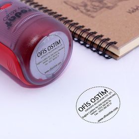 Trodat 4642 Mavi Gövde Mavi Keçe 42 mm Yuvarlak Kaşe
