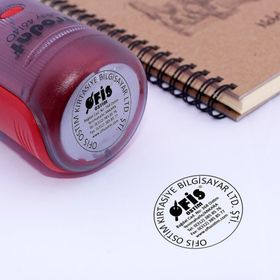 Trodat 4642 Siyah Gövde Siyah Keçe Yuvarlak Kaşe