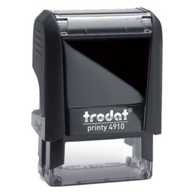 Trodat 4910 Siyah Gövde Siyah Keçe Kaşe