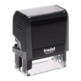Trodat 4913 P4 Siyah Gövde Mavi Keçe Kaşe