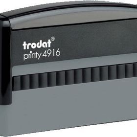 Trodat 4916 Siyah Gövde Kırmızı Keçe Kaşe