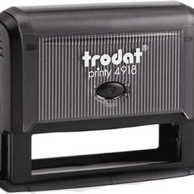 Trodat 4918 Siyah Gövde Siyah Keçe Kaşe
