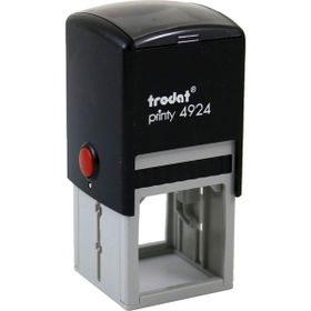 Trodat 4924 Printy Siyah Gövde Mavi Keçe Kaşe