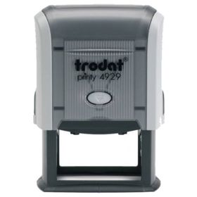 Trodat 4929 Gri Gövde Siyah Keçe Kaşe