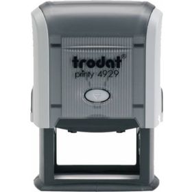 Trodat 4929 Gri Gövde Siyah Keçe Kaşe