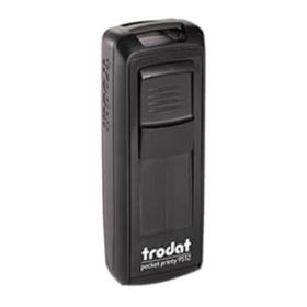 Trodat 9511 38x14 mm Siyah Gövdeli Kişisel Küçük Boy Cep Kaşesi