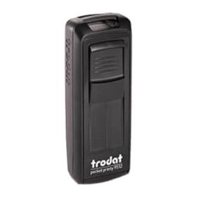 Trodat 9511 38x14 mm Siyah Gövdeli Kişisel Küçük Boy Cep Kaşesi