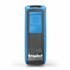 Trodat 9512 Mavi Keçe 47x18 mm Cep Kaşe