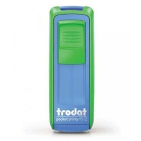 Trodat 9512 P4 Mavi 47x18 Cep Kaşesi