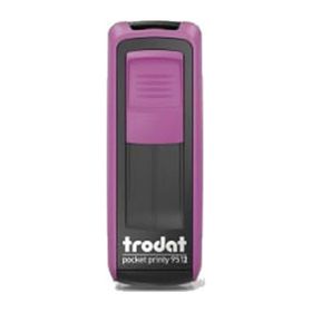 Trodat 9512 P4 Pembe 47x18 Cep Kaşesi