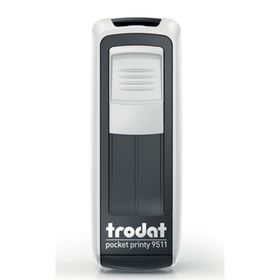 Trodat 9512 P4 Siyah 47x18 Cep Kaşesi