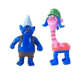 Trolls Yağmur Ormanı Şans Bebekleri 2'li Figür Oyuncak