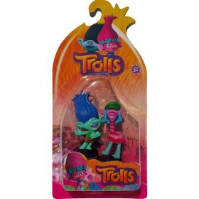Trolls Yağmur Ormanı Şans Bebekleri 2'li Figür Oyuncak