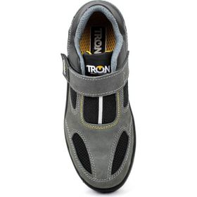 Tron MİRA S1 Gri Süet Erkek İş Ayakkabısı