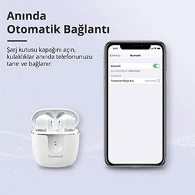 Tronsmart TWS APTX Beyaz Bluetooth Kulaklık