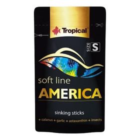 Tropical 10 gr Soft Line America Size S Zarf Balık Yemi