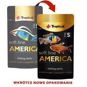 Tropical 10 gr Soft Line America Size S Zarf Balık Yemi