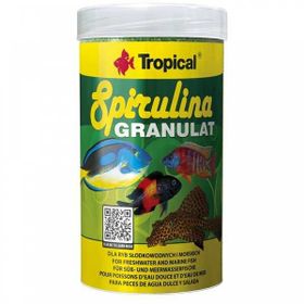 Tropical 100 gr Kovadan Bölme Super Spirulina Forte Granulat Balık Yemi