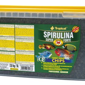 Tropical 100 gr Kovadan BölmeSuper Spirulina Forte Chips Balık Yemi