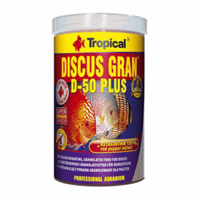 Tropical 100 ml 44 gr Discus Gran D-50 Plus Discus Balıkları İçin Renklendirici Granül Balık Yemi