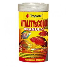 Tropical 100 ml 55 gr Vitality Color Granulat Balık Yemi