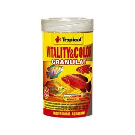Tropical 100 ml 55 gr Vitality Color Granulat Balık Yemi