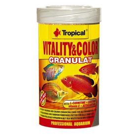 Tropical 100 ml 55 gr Vitality Color Granulat Balık Yemi