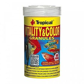 Tropical 100 ml 55 gr Vitality Color Granules Balık Yemi