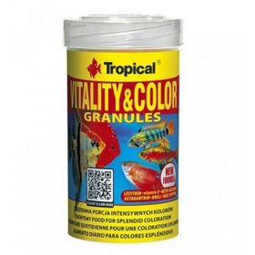 Tropical 100 ml 55 gr Vitality Color Granules Balık Yemi