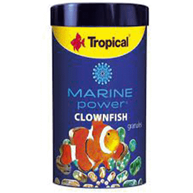 Tropical 100 ml 65 gr Marine Power Clownfish Granules Palyanço ve Deniz Balıkları için Balık Yemi