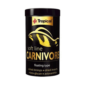 Tropical 1000 ml 320 gr Softline Carnivore Büyük Yırtıcı Balıklar İçin Çubuk Balık Yemi