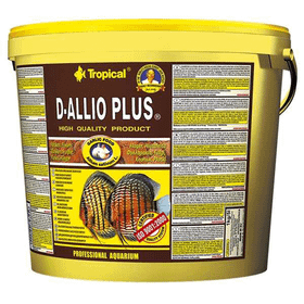 Tropical 11 lt 2 kg D-Allio Plus Flake Discus Balıklar İçin Sarımsaklı Pul Balık Yemi