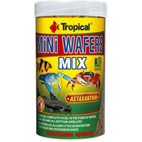 Tropical 18 gr Mini Wafers Mix Karışık Taneli Dip Balık Yemi