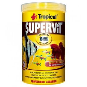 Tropical 200 gr 1000 ml Supervit Basic Pul Balık Yemi