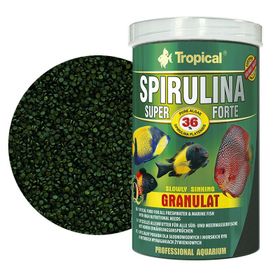 Tropical 250 gr Kovadan Bölme Super Spirulina Forte Mini Granulat Balık Yemi