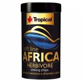 Tropical 250 ml 130 gr Soft Line Africa Herbivore Chips Balık Yemi