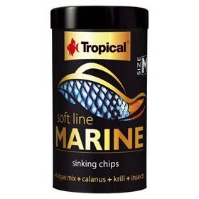 Tropical 250 ml 130 gr Soft Line Marine Medium Chips Balık Yemi
