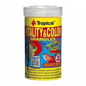 Tropical 250 ml 138 gr Vitality Color Granules Balık Yemi