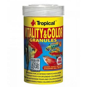 Tropical 250 ml 138 gr Vitality Color Granules Balık Yemi