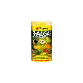 Tropical 250 ml 340 Adet 3-Algae Tablets A Balık Yemi