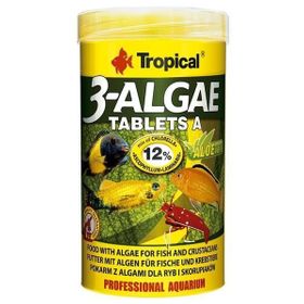 Tropical 250 ml 340 Adet 3-Algae Tablets A Balık Yemi