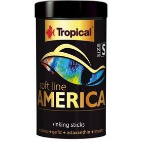 Tropical 250 ml Soft Line America Size S Balık Yemi