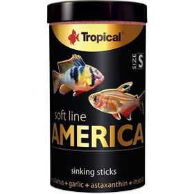 Tropical 250 ml Soft Line America Size S Balık Yemi