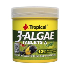 Tropical 3 Algae A 50 ml 36 gr 80 Adet Tablet