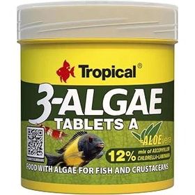 Tropical 3 Algae A 50 ml 36 gr 80 Adet Tablet