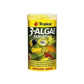 Tropical 3 Algae Tablets A 250 Adet Kovadan Bölme Balık Yemi