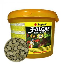 Tropical 3-Algae Tablets B 50 Adet Kovadan Bölme Bitkisel Tablet
