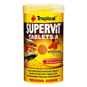 Tropical 50 ml 36 gr Süpervit Tablets A Yapışan Tablet Balık Yemi
