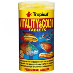 Tropical 50 ml 36 gr Vitality Color Tablet A Balık Yemi